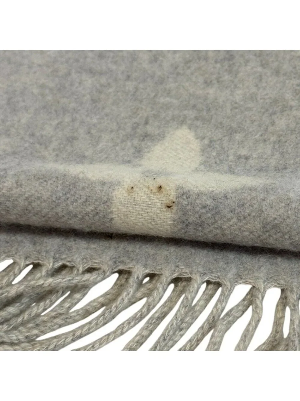 Louis Vuitton Echarpe Reykjavik Cashmere Scarf Gray